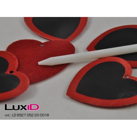 Herzenhanger 20 rood 5,5cm (18pc)