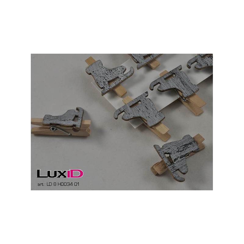 Wooden white wash slider 01 35x35mm (8pc)