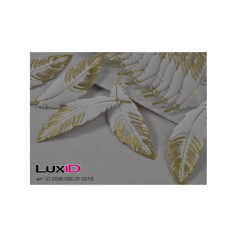 Edelfeder 01 wit 90mm (18pcs)