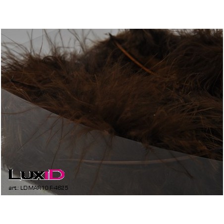 Pluimen Marabou 14cm 46 chocolat