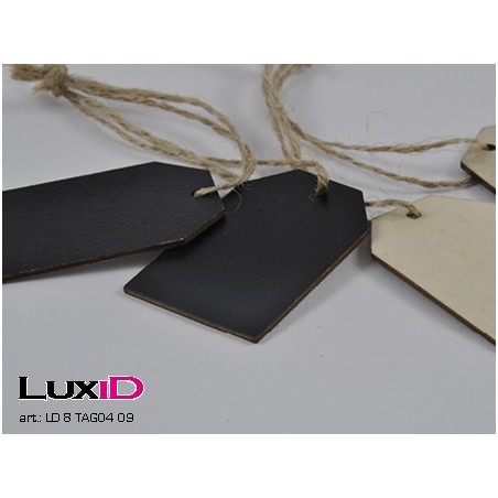 Wooden chalk tag 55mmx35mm (36pcs)