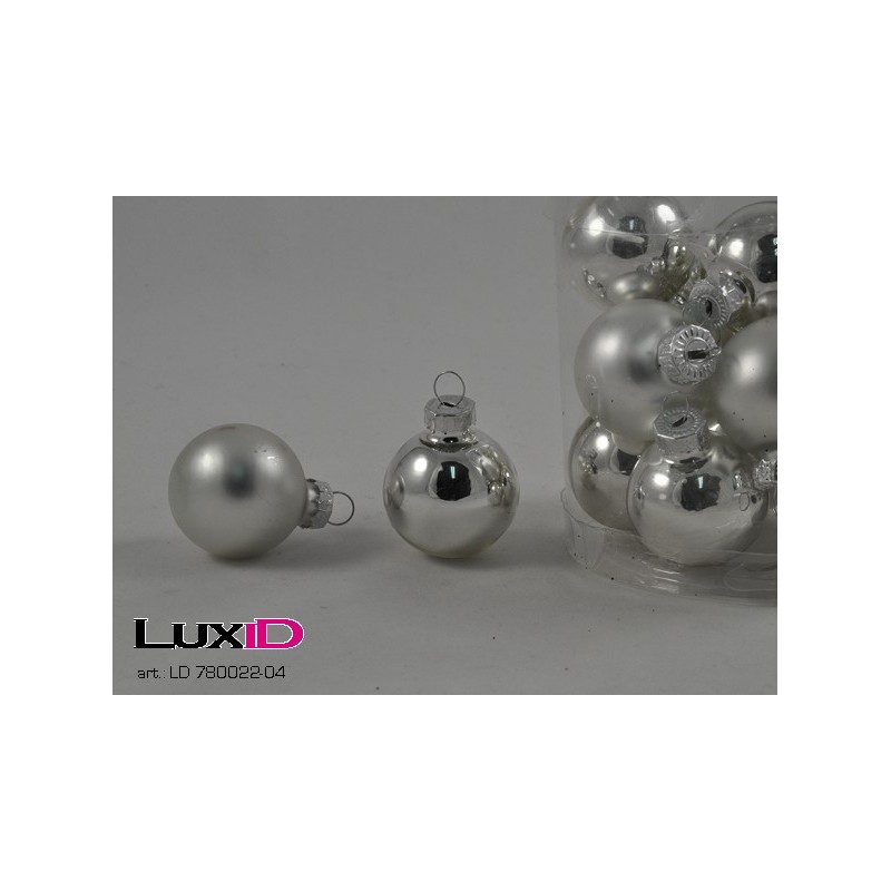 Christmasball 30mm 18 goud (15pcs)