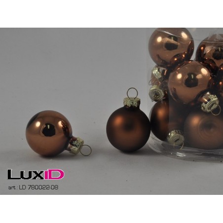 Christmasball 30mm 36 koper (15pcs)