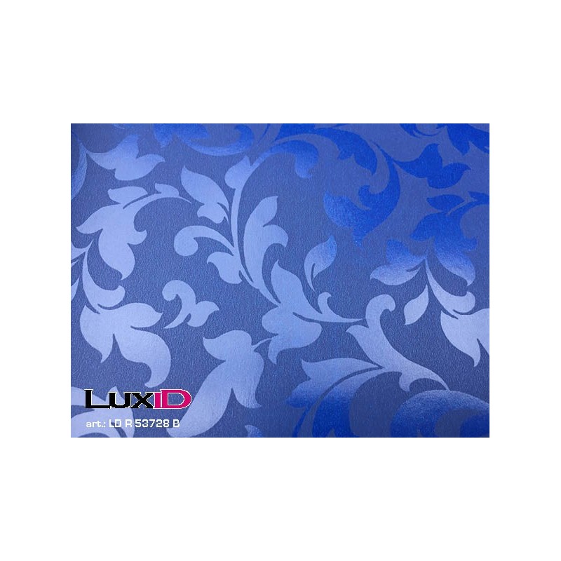 Inpakpapier barok blauw 50cm x 100m