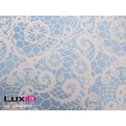 Inpakpapier kant lichtblauw...