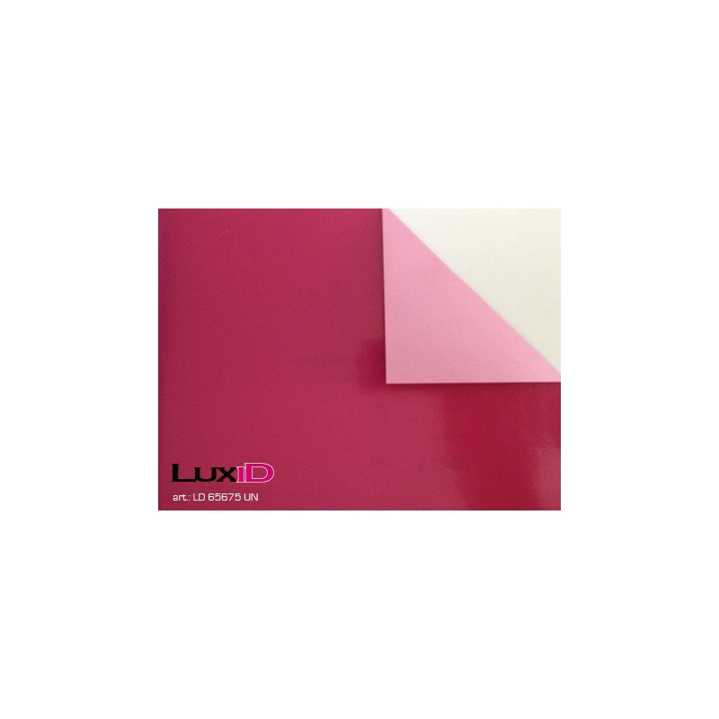 Inpakpapier duo fuchsia/roze 50 cm x 100 m