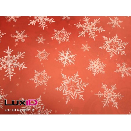 Inpakpapier ijs kristal rood 50cm x 100m