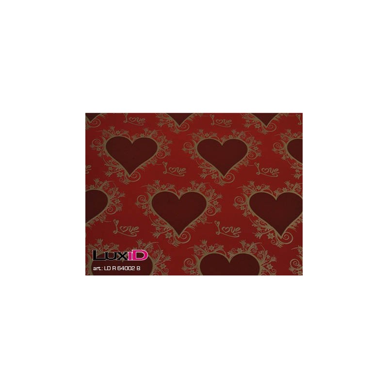 inpakpapier lover rood 50cm x 100m