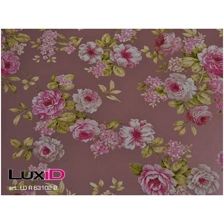 inpakpapier romantic roos 50cm x 100m