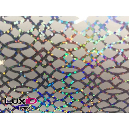 Inpakpapier skin glitter wit 50cm x 100m