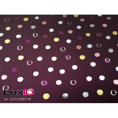 Inpakpapier confetti glitter paars 50cm x 100m