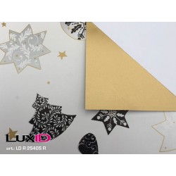 Inpakpapier duo zwart...