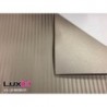 Inpakpapier duo streep-taupe 50cm x 100m