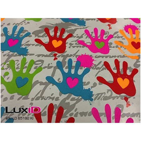 Handen gekleurd 50cm x 200m