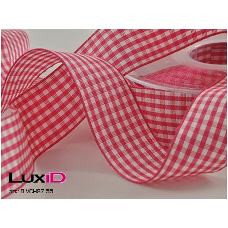 Vichy 55 fuchsia 25mm x 25m