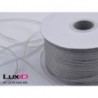 Organza woven edge 806 zilver 3mm x 50m
