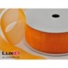 Organza woven edge 108 oranje 38mm x 25m