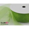 Organza woven edge 605 apple 38mm x 25m